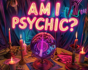 Same Day AM I PSYCHIC? Reading: Psychic Ability, Am I Clairvoyant, Tarot Card Reader Spirit Psychic Medium, Discover your Psychic Abilities