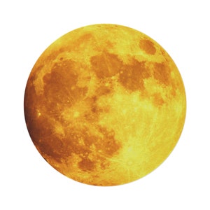 Tapis rond lune