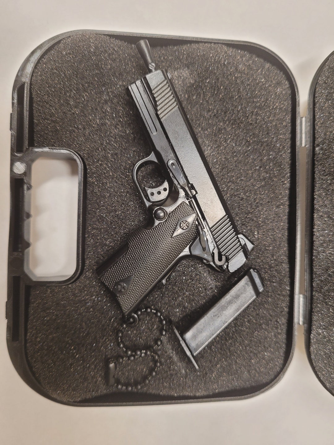 Glock Pistol Miniature Keychain With Case Etsy