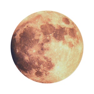 Tapis rond lune