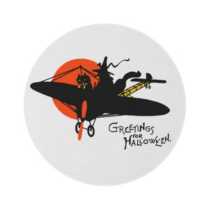 Tapis rond sorcière d&#39;Halloween