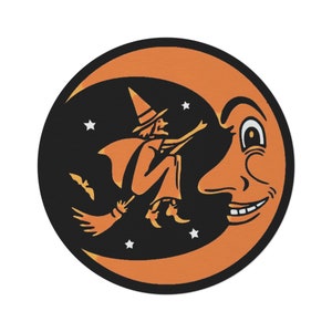 Tapis rond sorcière d&#39;Halloween