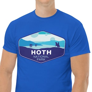 Hoth National Park T-Shirt, Planet National Park Tees
