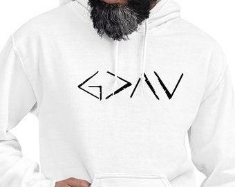 God is Greater than the Highs and Lows Unisex Hoodie