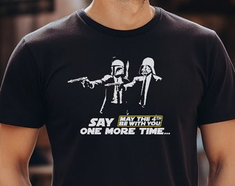 Vader & Fett Pulp Fiction May the Fourth T-Shirt - May the 4th