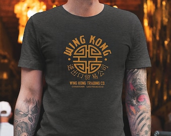 Wing Kong Trading Co T-Shirt - Big Trouble in Little China 80s Shirt