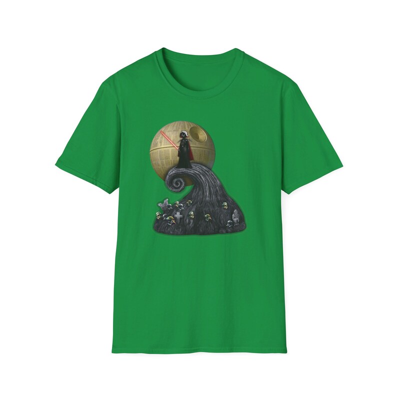 Star Wars Nightmare Before Christmas T-Shirt | Disney Shirts | Star Wars Shirt | Darth Vader - Jack Skellington image 5