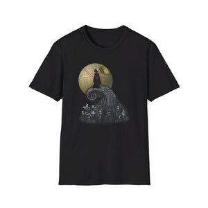 Star Wars Nightmare Before Christmas T-Shirt | Disney Shirts | Star Wars Shirt | Darth Vader - Jack Skellington image 3