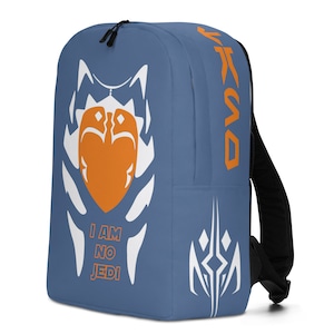 Fulcrum Tano &quot;I Am No Jedi&quot; Minimalist Backpack, Fulcrum, Back Pack, Rebels Bag, Jedi Bag