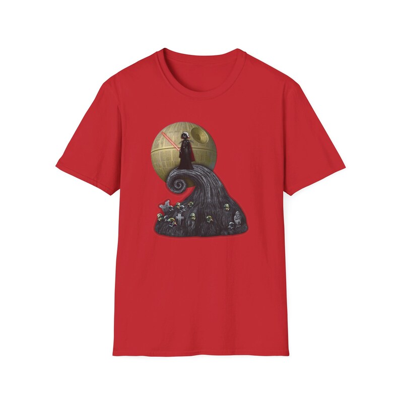 Star Wars Nightmare Before Christmas T-Shirt | Disney Shirts | Star Wars Shirt | Darth Vader - Jack Skellington image 10
