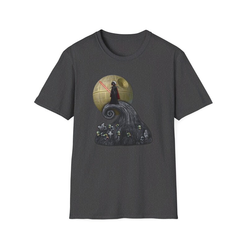 Star Wars Nightmare Before Christmas T-Shirt | Disney Shirts | Star Wars Shirt | Darth Vader - Jack Skellington image 6