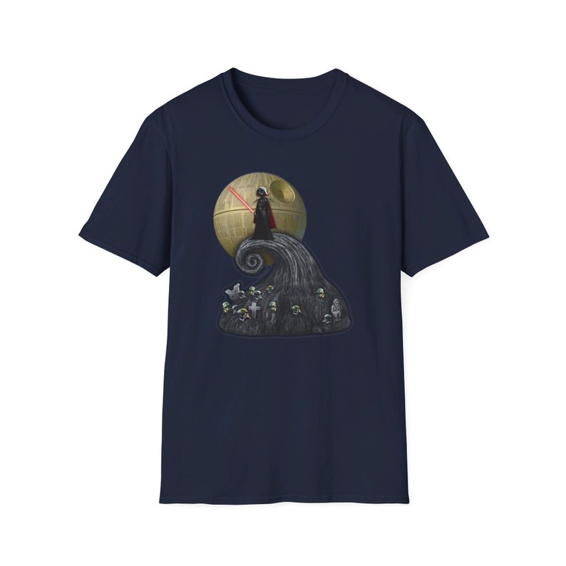 Star Wars Nightmare Before Christmas T-Shirt | Disney Shirts | Star Wars Shirt | Darth Vader - Jack Skellington image 9