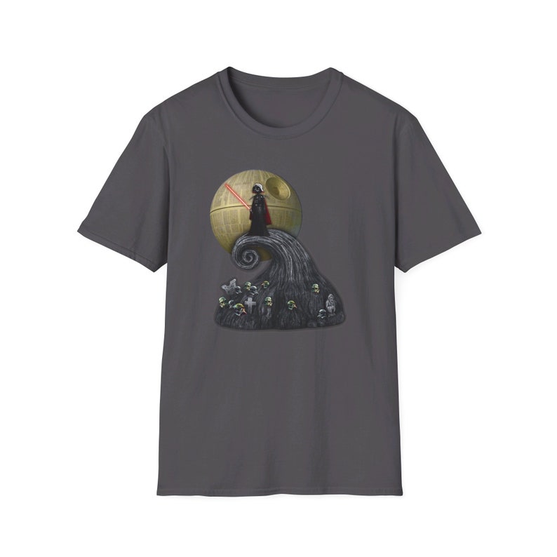 Star Wars Nightmare Before Christmas T-Shirt | Disney Shirts | Star Wars Shirt | Darth Vader - Jack Skellington image 7