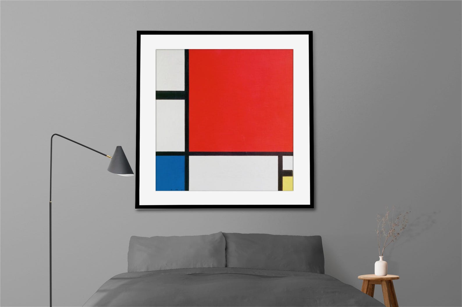 15 Piet Mondrian Famous Paintings Art Bundle, Printable Instant Digital ...