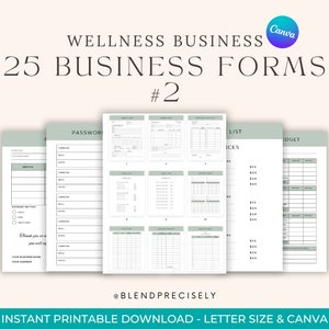 25 Business Forms for your Business | Aromatherapists, Herbalists, Skincare Formulators |  Essential Oils Business