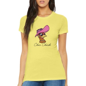 Chic Chick Premium Women's Crewneck Chicken T-shirt