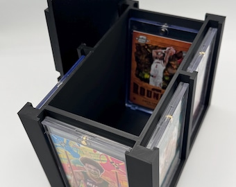 One Touch Magnetic Case Display Box, Holds 6 Plus 19 Inside, Sports Card Storage, 3D Printed