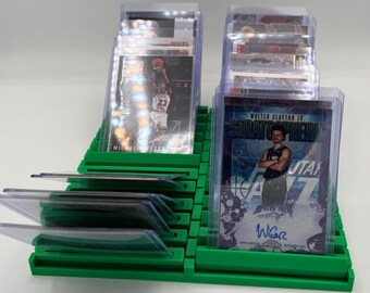 Flip Station – Top Loader Display & Showcase – Dual Row Browsing Rack (Holds 24)