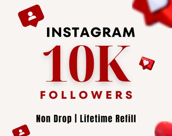 10 000 abonnés Instagram, boost Instagram, 10 000 abonnés Instagram Technique virale rapide et permanente à vie