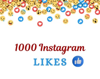 Fornisci velocemente 1000 Mi piace su Instagram sui Mi piace dei tuoi post su Instagram