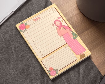 Cut Memo Pad Muslim Planner Islamic Journal Islamic Sticky Note Islamic Stickers Kawaii Memo Pad Islamic Notebook To Do List Notepad