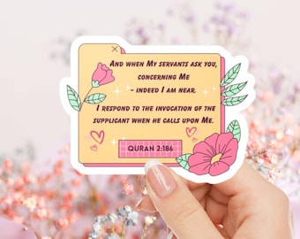 Cute Quran Sticker Islamic Stickers For Ramadan Eid Gifts For Friend Sticker For Planner Journaling Muslimah Stickers Flower