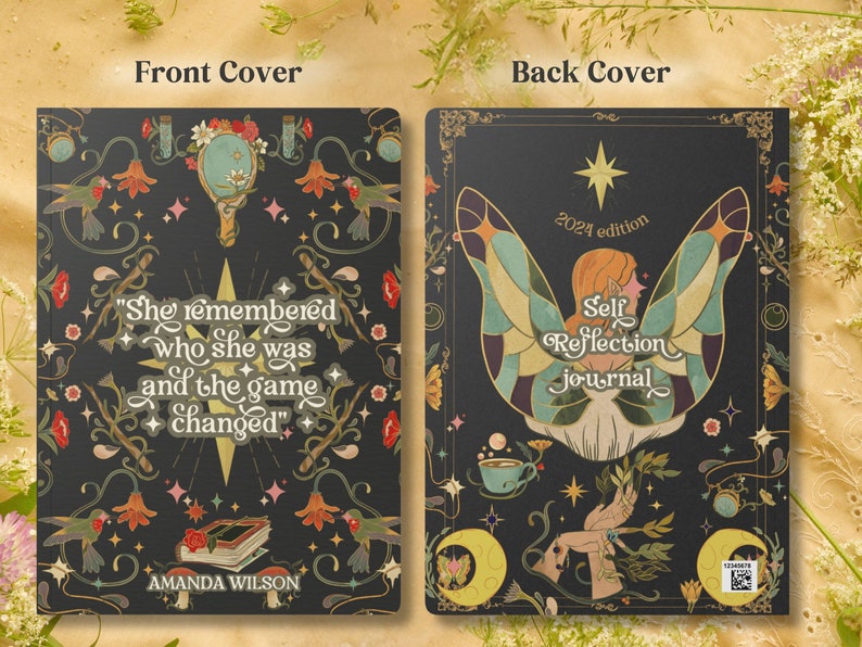 Personalized Self Reflection Journal Customizable Wellness Diary ...