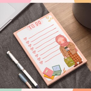 Uroczy notatnik islamski planer lista rzeczy do zrobienia dla dzieci notatki samoprzylepne urocze prezenty muzułmańskie kawaii notatniki notatnik dla nauczyciela szkoła ramadan prezent eid
