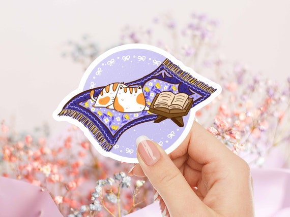 Cat Salah Mat Sticker Islamic Stickers For Ramadan Eid Gifts For Friend Sticker For Planner Journaling Muslimah Stickers