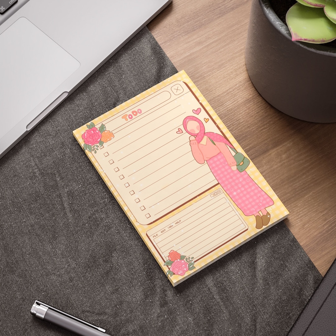 Cut Memo Pad Muslim Planner Islamic Journal Islamic Sticky Note Islamic ...