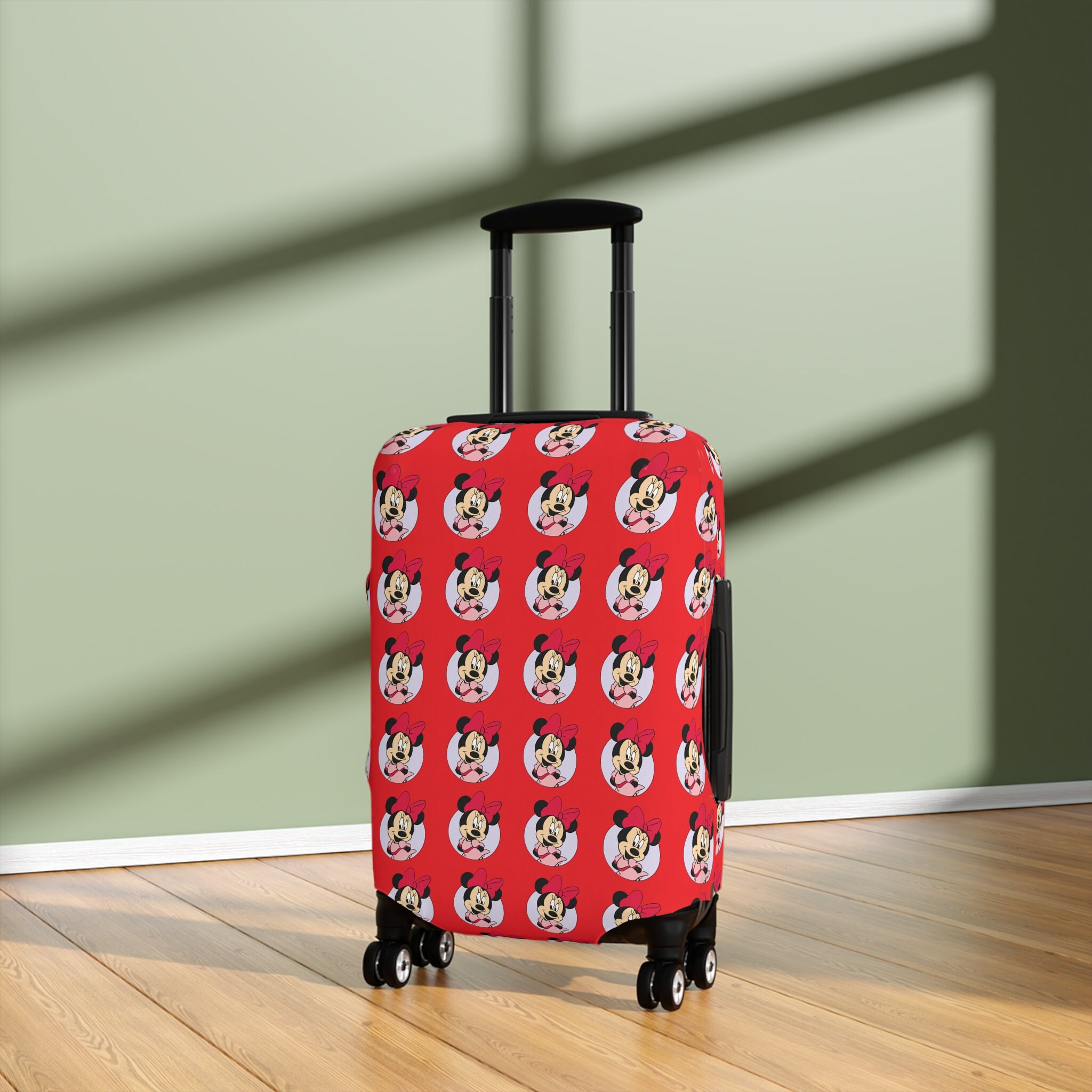 Discover Minnie Mouse Circle Luggage Cover