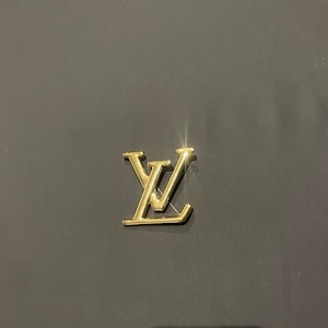 Vintage LV Gold Tone Brooch