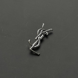 Wonderful Vintage Yves Saint Laurent Silver Brooch