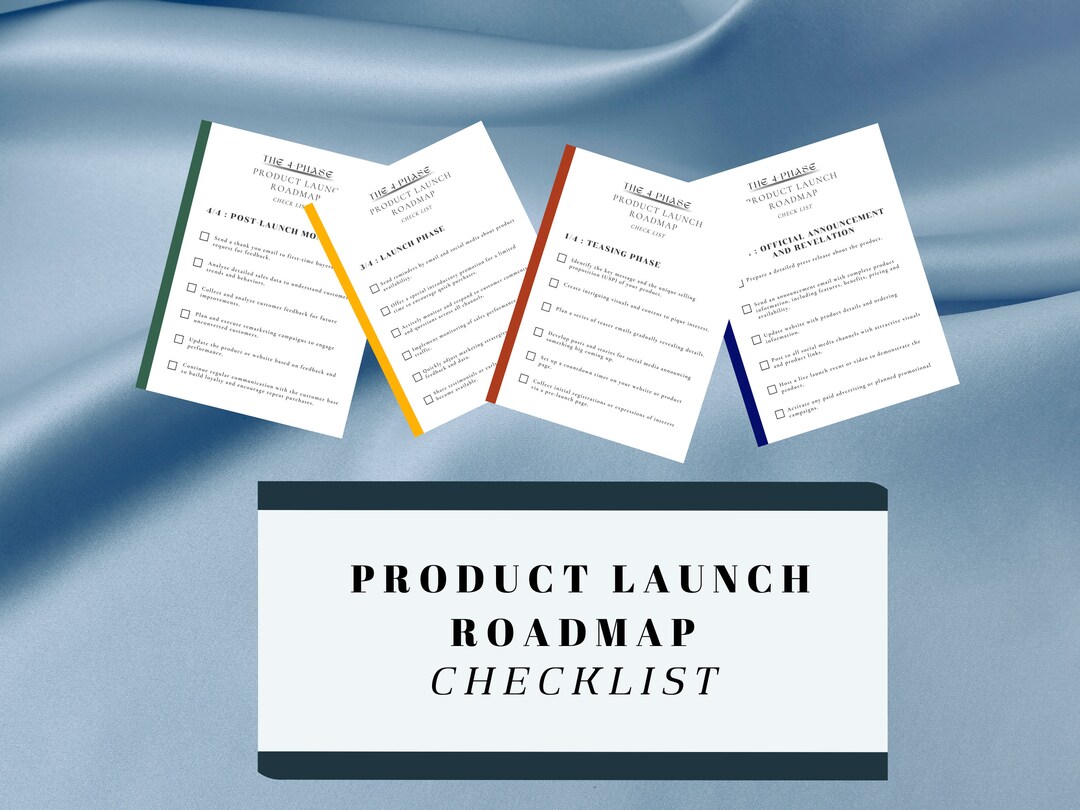 Product Launch Checklist to Organize the Communication of a Product ...