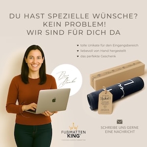Personlig dörrmatta som avskedspresent till dagis | Vacker personlig dagispresent till lärare och barn med namn bild 9