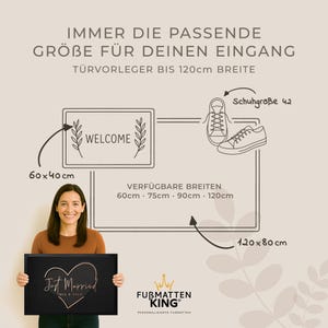 Personlig dörrmatta som avskedspresent till dagis | Vacker personlig dagispresent till lärare och barn med namn bild 5