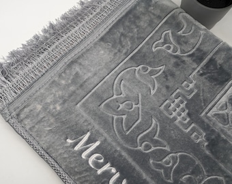 Gebetsteppich Personalisiert mit Namen auch auf Arabisch