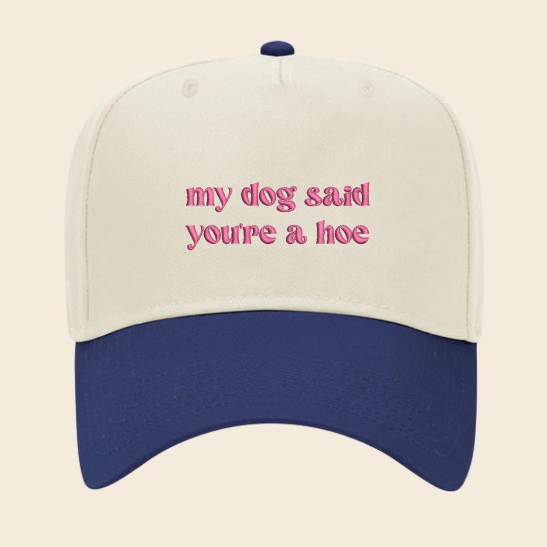 T-shirt Humour "My Dog Said You're A Hoe" – Funny Dog Lover, Comfort Colors