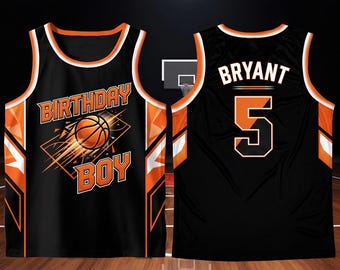 Débardeur de basket-ball personnalisé pour enfant, Maillot de basket-ball anniversaire garçon, Maillot de basket-ball personnalisé, Maillot de débardeur de basket-ball pour tout-petit