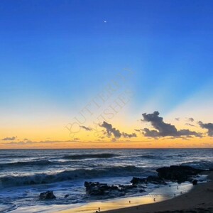 Ocean, Ocean Sunrise, Waves, Sunrise, Beach, Rocky Beach, Nature, Morning, Coastal, Morning At The Beach, Digital Photography, Digital Photo