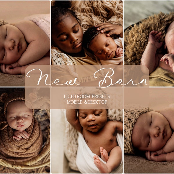 10 LIGHTROOM presets, preset bundle, newborn presets, mobile en desktop, warm tones, instagram filters, blogger, soft and dreamy, cozy