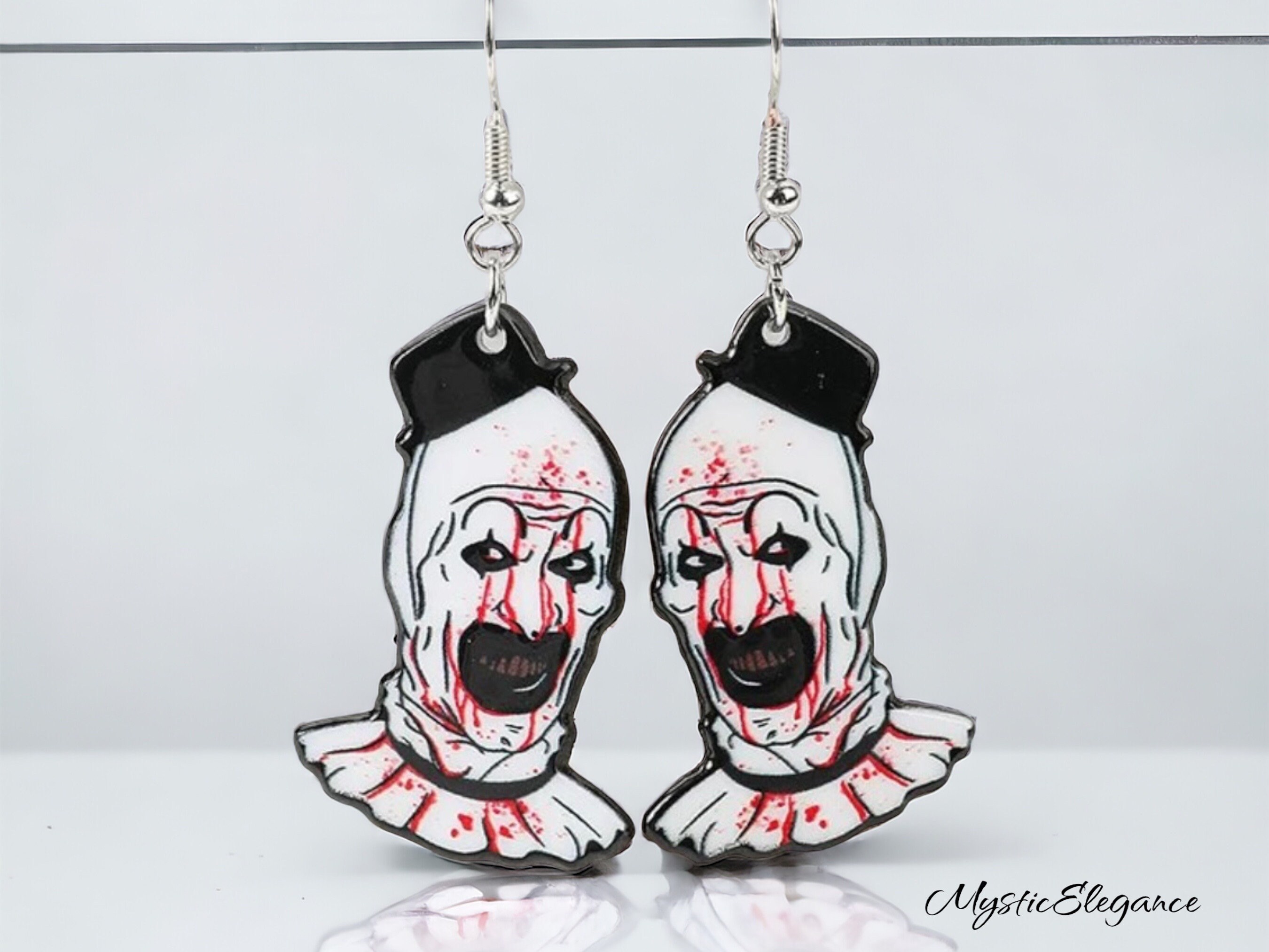 Gothic Spinnen Ohrringe Set - 9 Paar Halloween Ohrstecker Punk Style