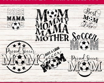 Soccer Mom SVG Bundle, Soccer SVG jpg png , Soccer Shirt SVG, Soccer Mom Life svg, Soccer svg Designs, Sports, Cut File Cricut