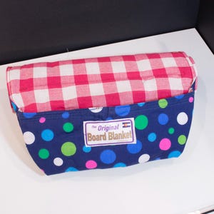 The ORIGINAL BOARD BLANKET - Blue Polka Dot