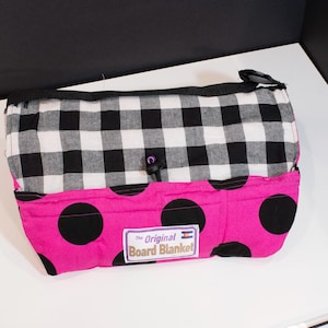 The ORIGINAL BOARD BLANKET - Pink Polka Dot