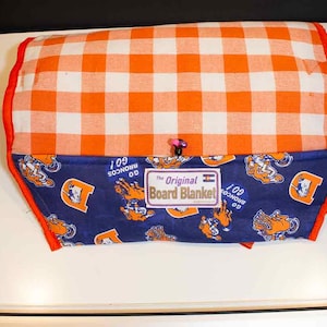 The ORIGINAL BOARD BLANKET - Made from Denver Broncos Fabric
