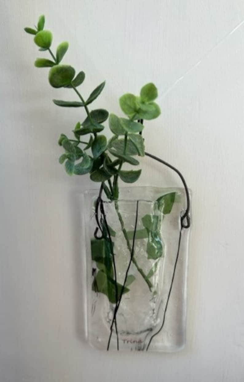 Hanging Glass Window Vase Etsy