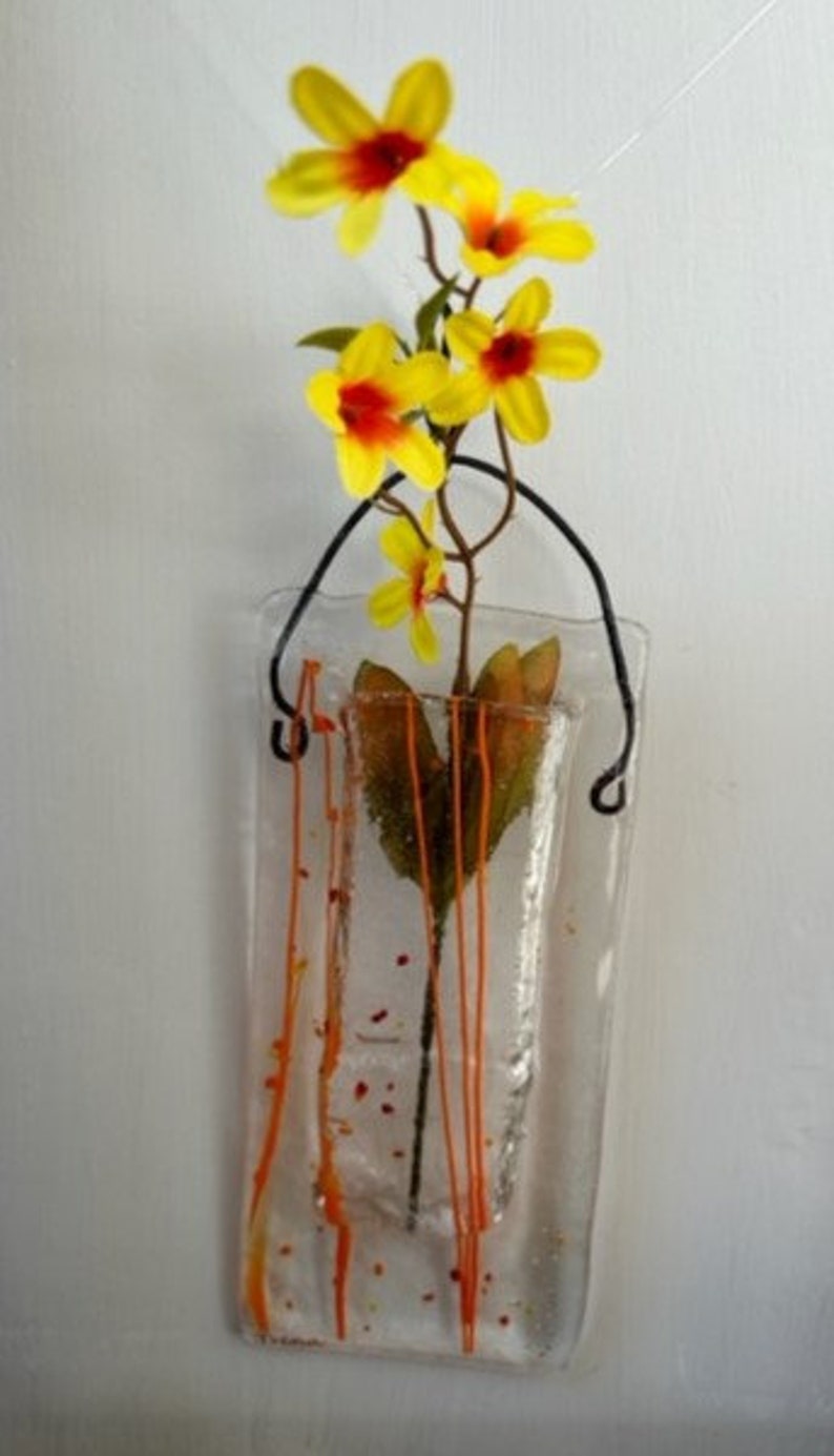 Hanging Glass Window Vase Etsy