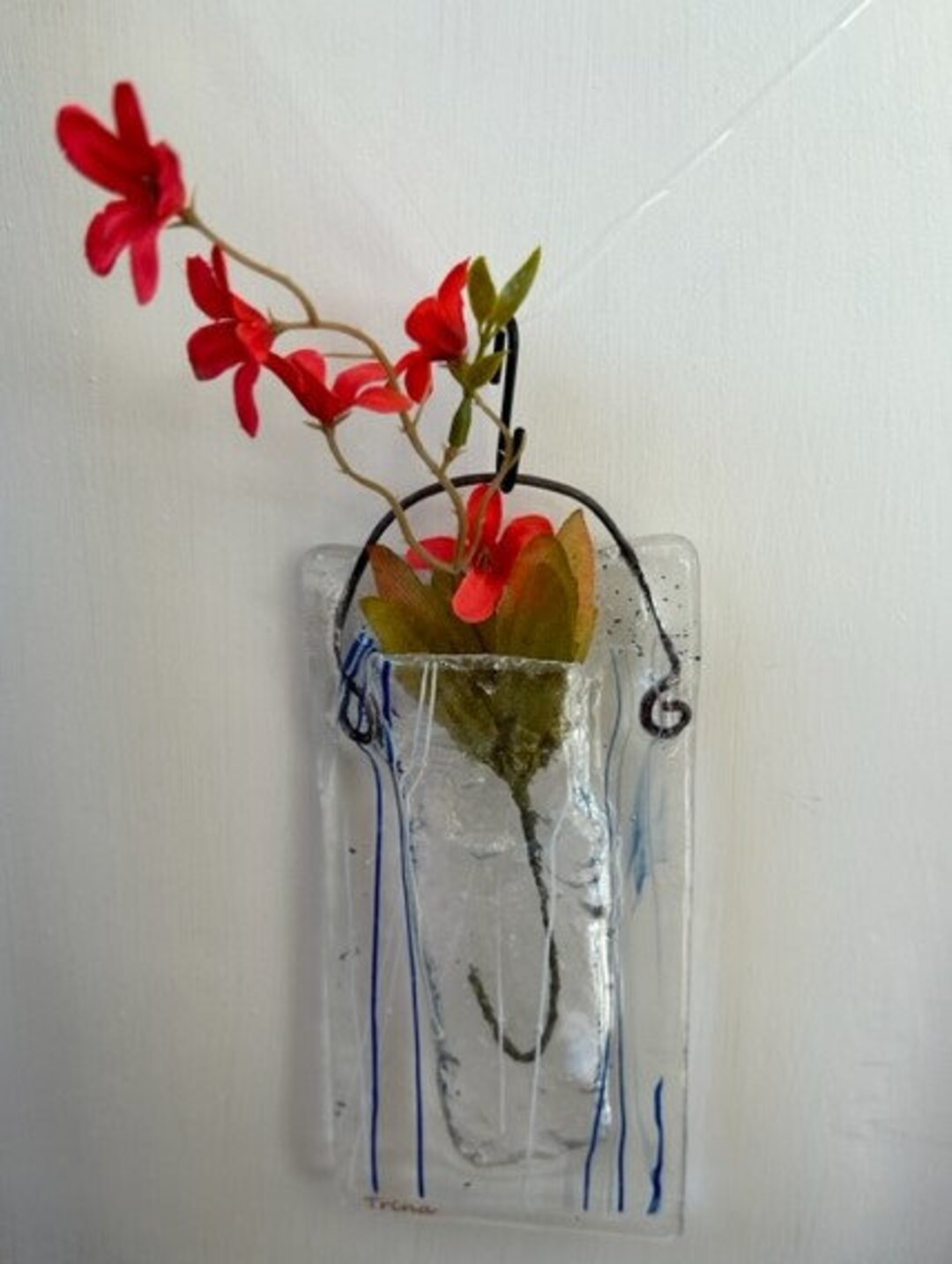 Hanging Glass Window Vase Etsy