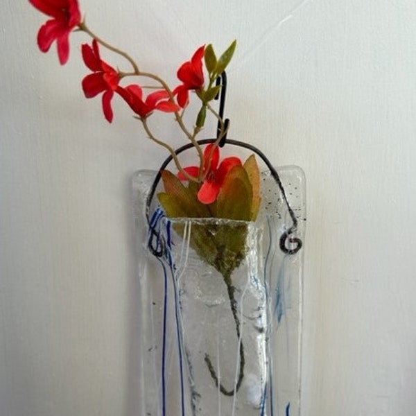 Hanging Glass Vase Etsy